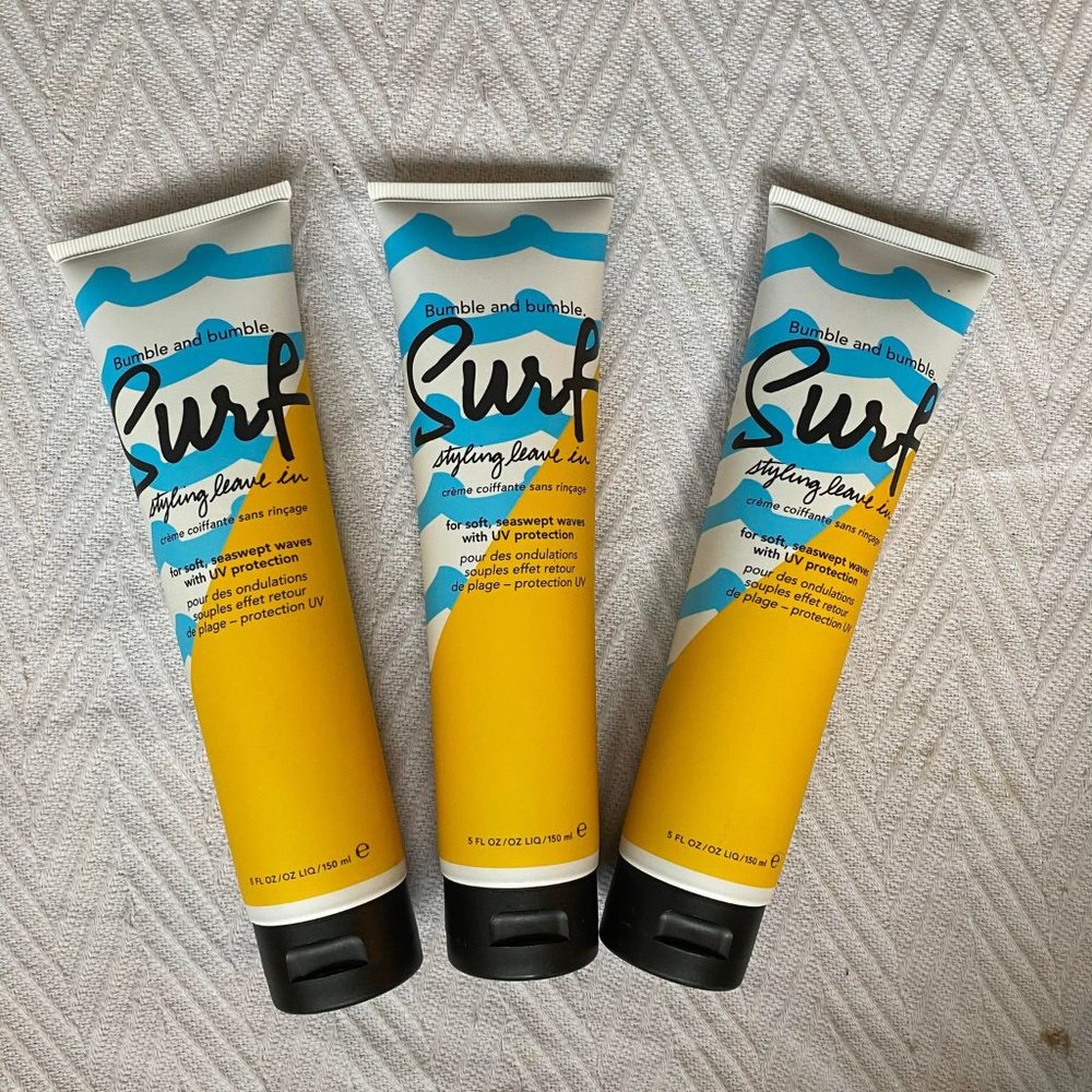BUMBLE & BUMBLE Surf Styling Leave In 5 oz * 3 NEW